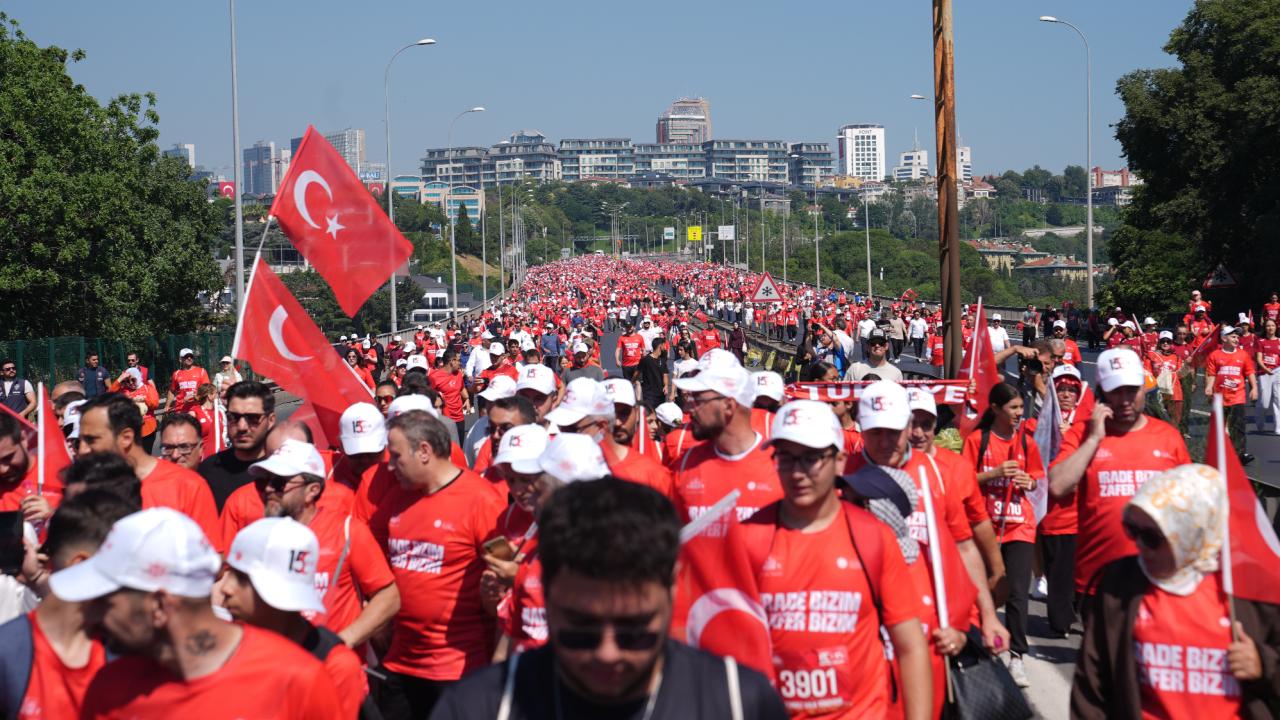 15 Temmuz'un 10. Yılında Büyük Yürüyüş: 'İrade Bizim, Zafer Bizim'