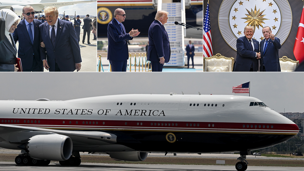 ABD Başkanı Trump Ankara'da: İlk Temas Havalimanında Gerçekleşti