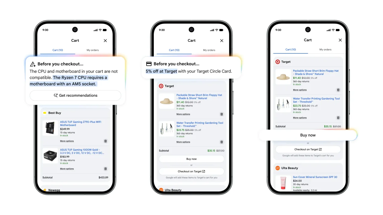 Alışveriş Dünyası Değişiyor! Google'dan Yepyeni Asistan: Sepetiniz Artık Evrensel!