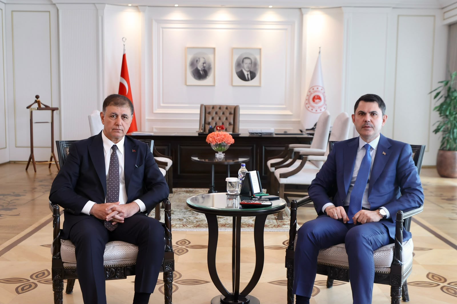 Bakan Kurum ve Başkan Tugay’dan Ankara'da İş Birliği Görüşmesi