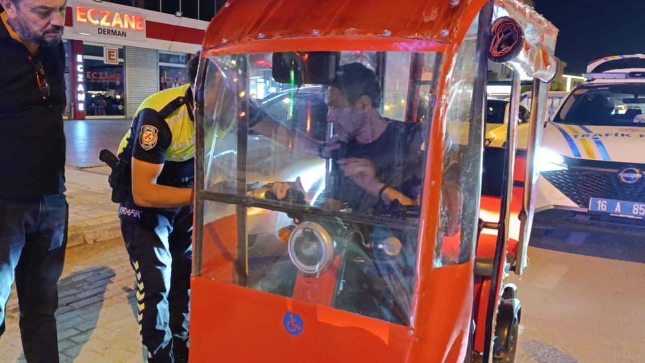 Bursa'da Trafik Denetimi: Kuralları İhlal Eden Sürücüye Rekor Ceza