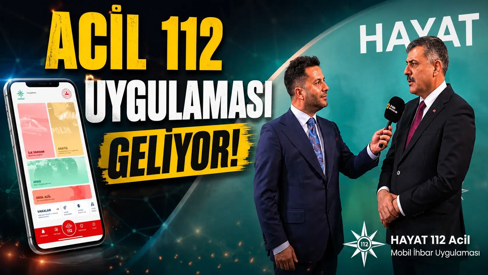Cep Telefonunuz Artık Hayat Kurtarabilir! 'HAYAT 112' Uygulaması ile Acil Durumlara Anında Müdahale!