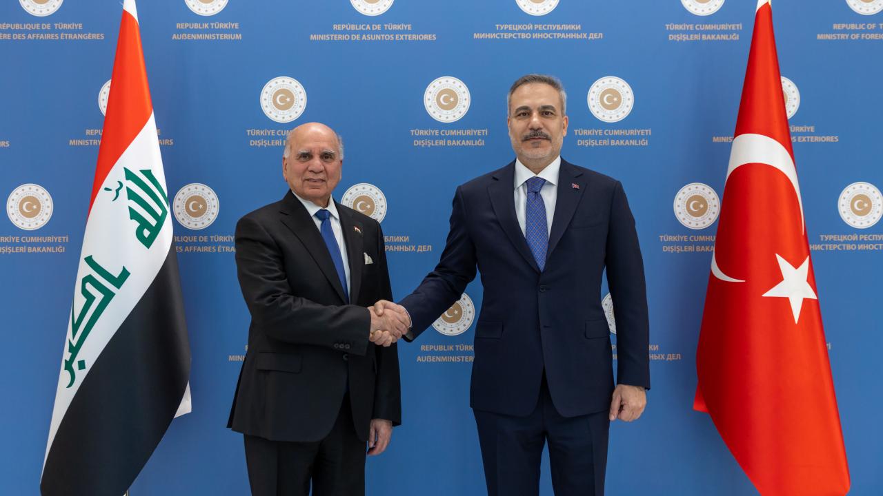 Dışişleri Bakanı Fidan ve Iraklı Mevkidaşı Hüseyin Ankara'da Görüştü