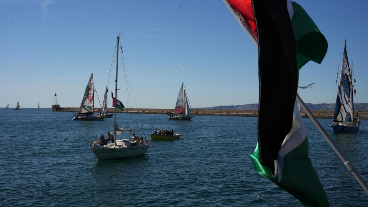 Gazze'ye Umut Yolculuğu! Küresel Sumud Filosu, Ambargoyu Delmek İçin Barselona'dan Harekete Geçti!