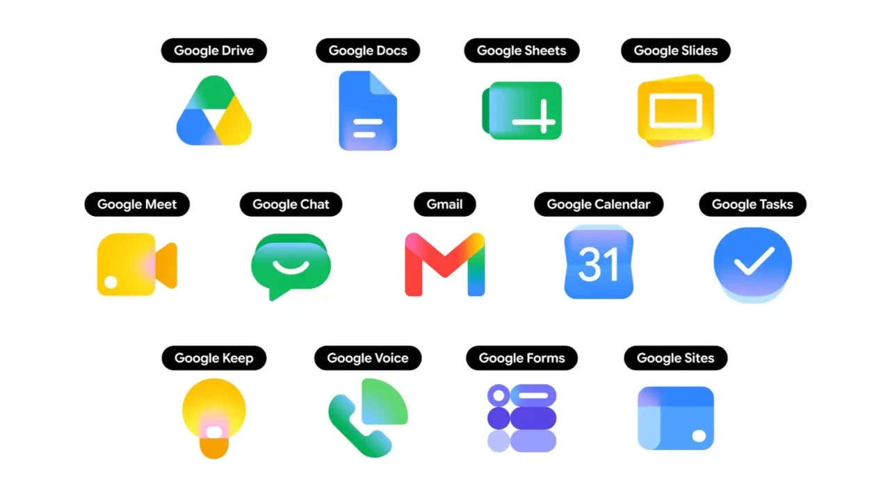 Google'dan Bomba Yenilik! Uygulama İkonları Baştan Yaratıldı: İşte Yepyeni Tasarımlar