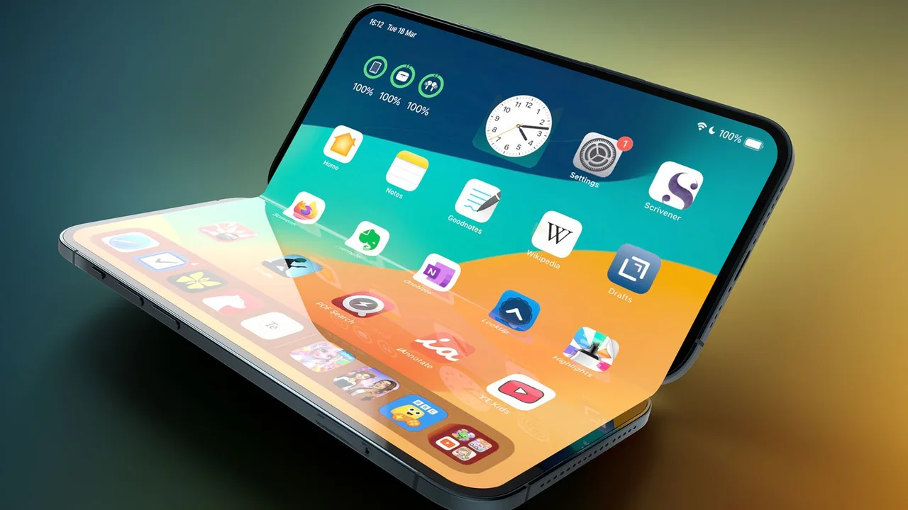 iPhone Hayranları Şokta! Katlanabilir iPhone'un Tasarımı Sızdı, İşte İlk Görüntüler