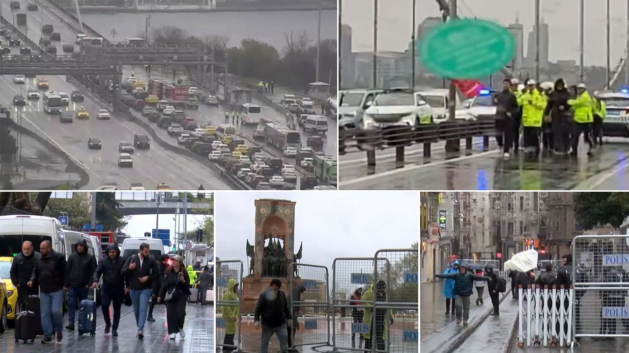 İstanbul Alarmda! 1 Mayıs'ta Taksim'e Girişler Kapalı, Köprüde Gergin Anlar!