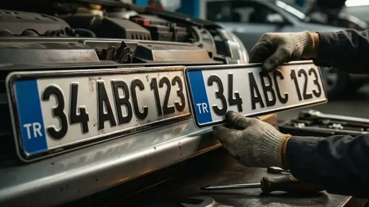 İstanbul'da Plaka Serileri Tükeniyor: Yeni Format Hazırlığı Başladı