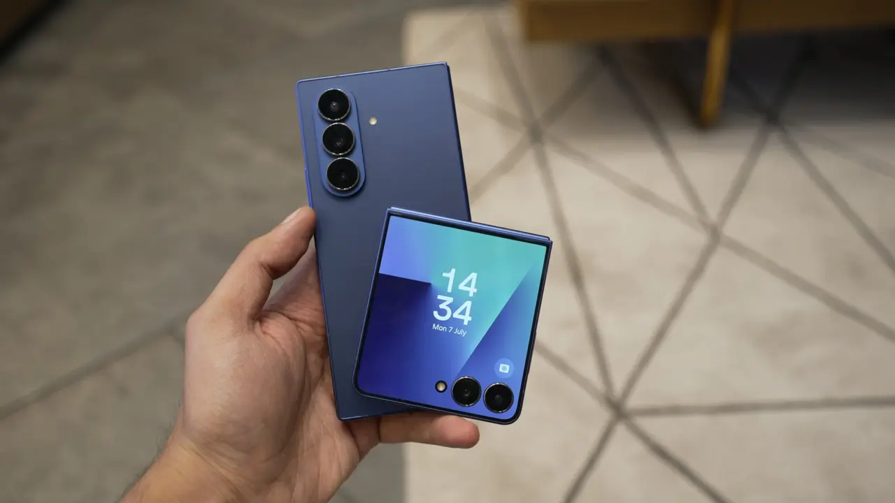 Katlanabilir Telefon Devrimi! Galaxy Z Fold 8'in Şok Eden Tasarımı Göz Kamaştırıyor!