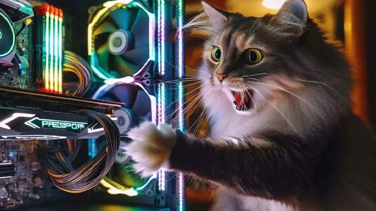 Kedisi RTX 4090'ı Yanan Sahibini Uyandırdı! Teknoloji Dünyası Şaşkın!