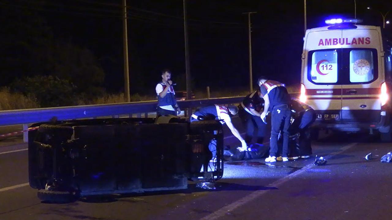 Kütahya'da Trafik Kazası: 1 Can Kaybı, 1 Yaralı