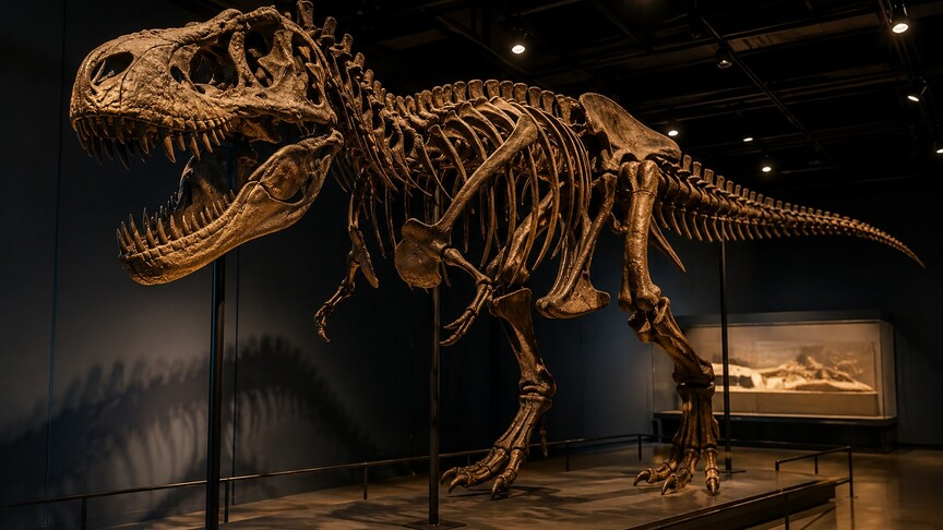 T-Rex İskeleti Açık Artırmada Rekor Fiyata Satıldı