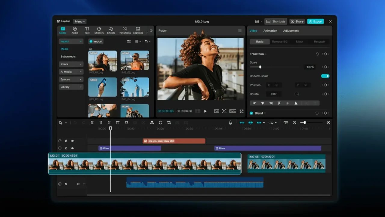 Tabletinizi Masaüstüne Dönüştüren Uygulama! CapCut Pad ile Video Düzenleme Çağı Başlıyor
