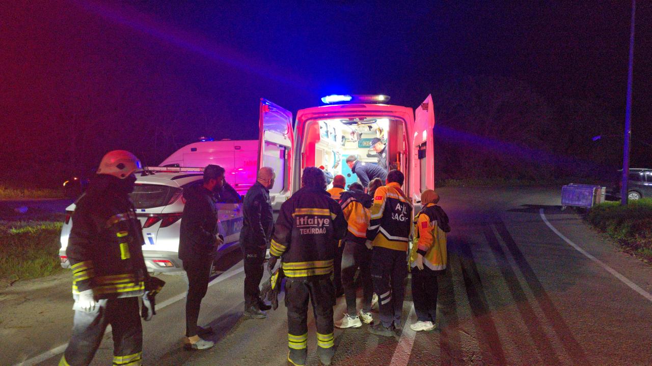 Tekirdağ'da Kan Donduran Kaza! Otomobil Ormana Uçtu: İşte Acı Detaylar