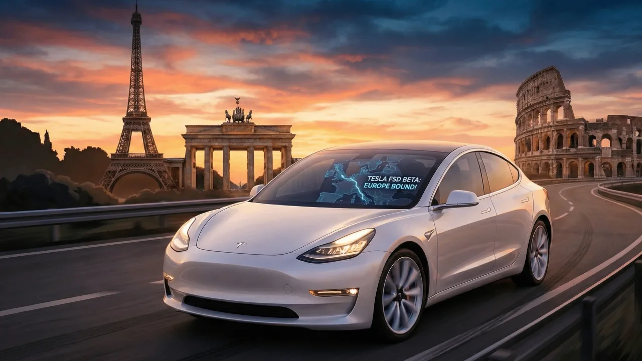 Tesla'nın Avrupa Kabusu! Otonom Sürüş Teknolojisi FSD Avrupa'ya Gelecek Mi? İşte Cevabı...