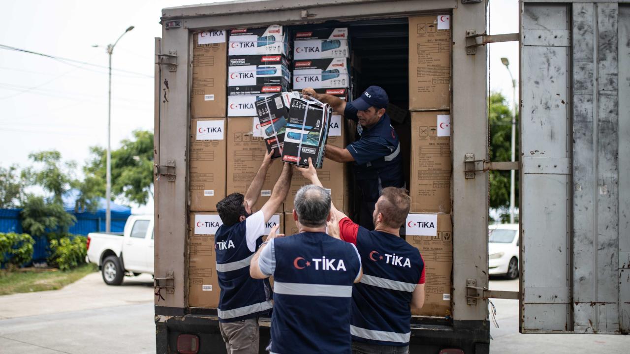 TİKA'dan Venezuela'ya İnsani Yardım Eli