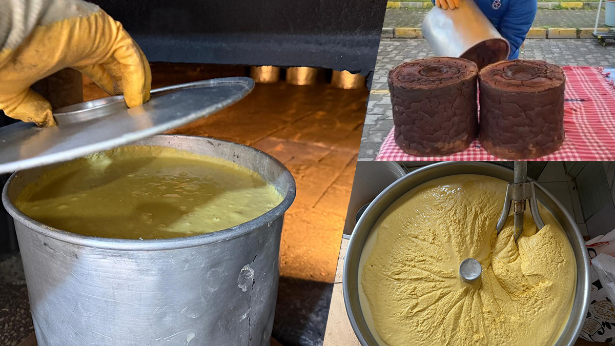 Trabzon'un Gizli Lezzeti Keşfedildi! Teneke Kovada Pişen Mısır Ekmeği Ağızları Sulandırıyor!