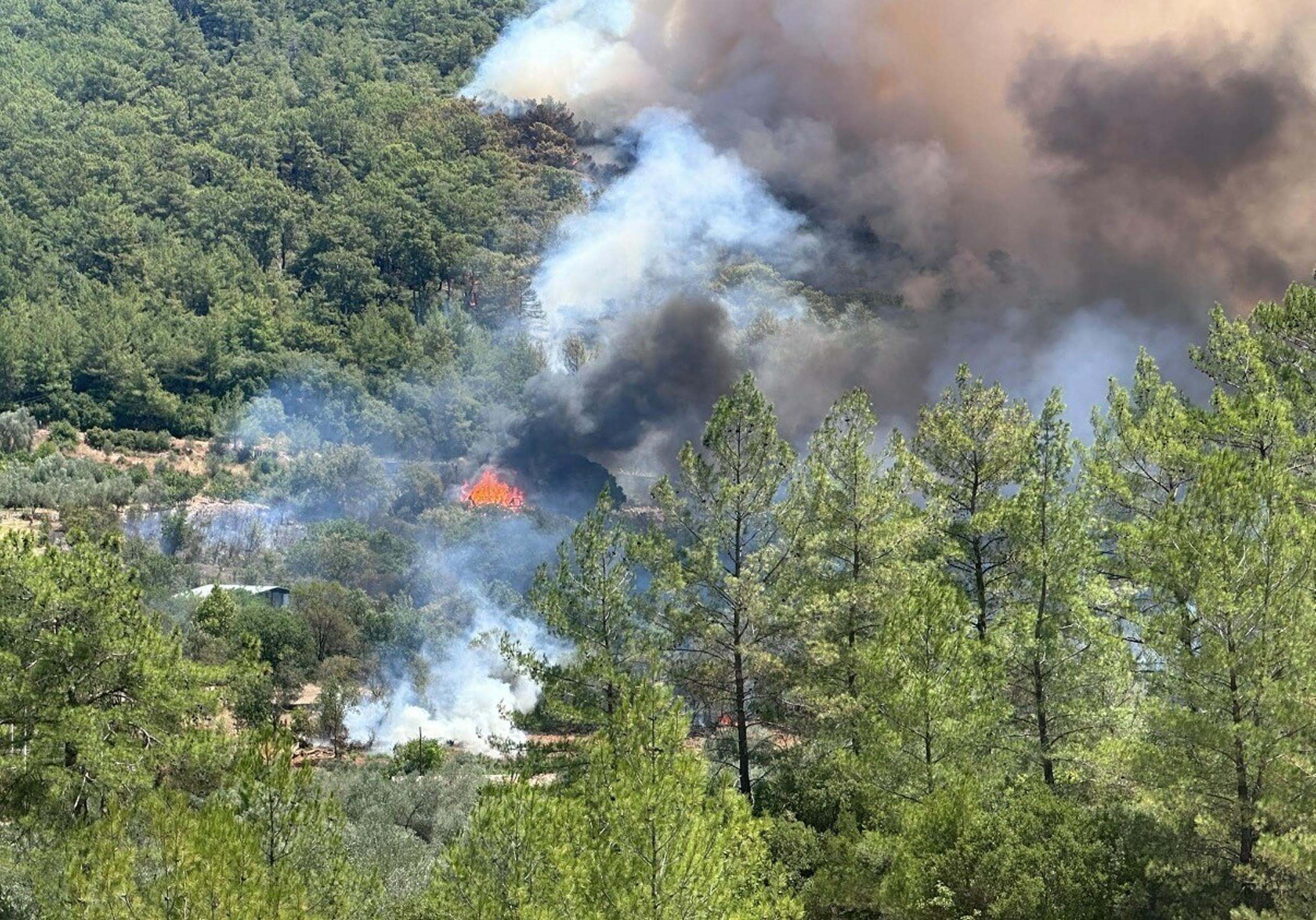 Üç İlde Orman Yangını Alarmı: Ekipler Havadan ve Karadan Müdahale Ediyor
