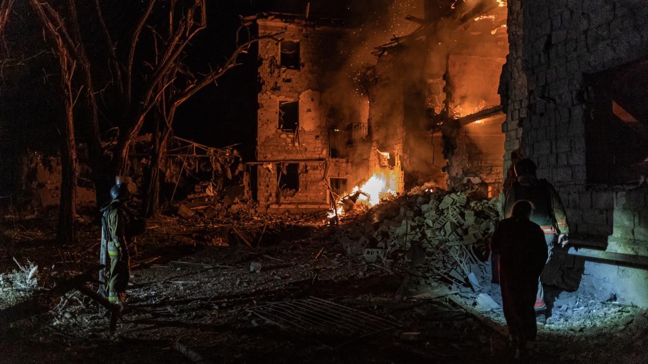 Ukrayna'ya Yönelik Geniş Çaplı Hava Saldırısı: 41 Füze ve 125 SİHA Kullanıldı