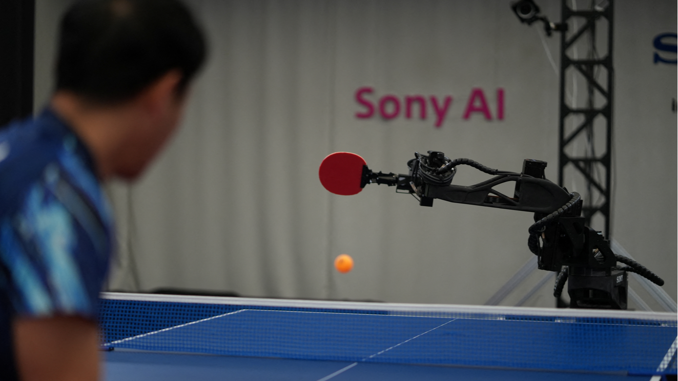 Yapay Zeka Masa Tenisinde Çığır Açtı! Robot, Profesyonelleri Mat Etti