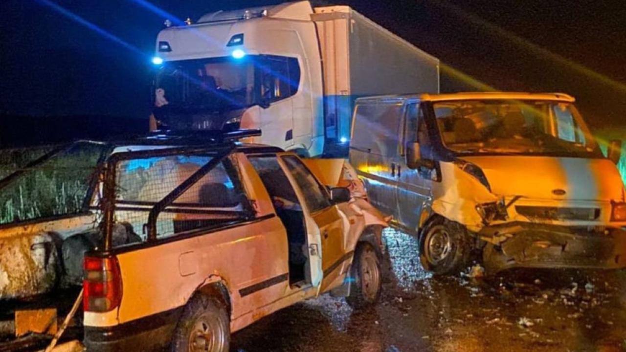 Yozgat'ta Korkunç Kaza! Minibüs ve Pikap Çarpıştı: 1 Ölü, 2 Yaralı!