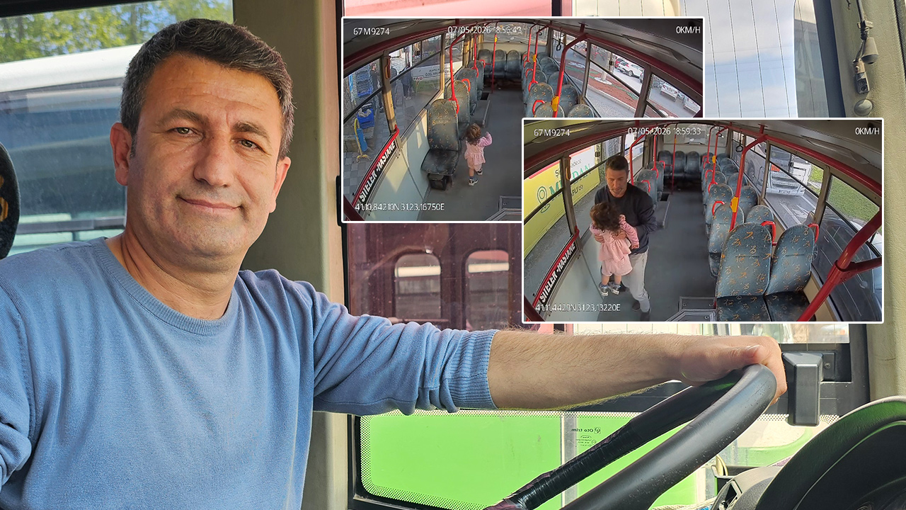 Zonguldak'ta Şaşkınlık Yaratan Anlar! Otobüs Şoförü O Bebekle Karşılaşınca Ne Yaptı?